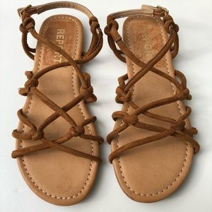 Report Flat Sandals